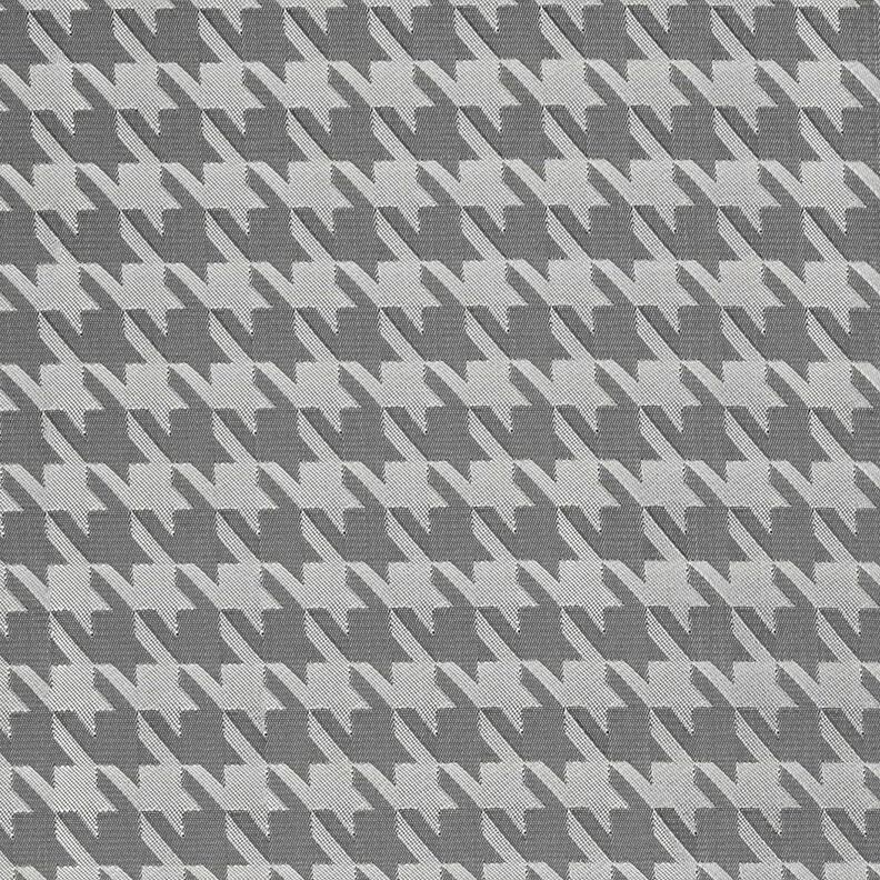 Tissu de doublure Jacquard Pied-de-poule – gris clair/gris foncé,  image number 1