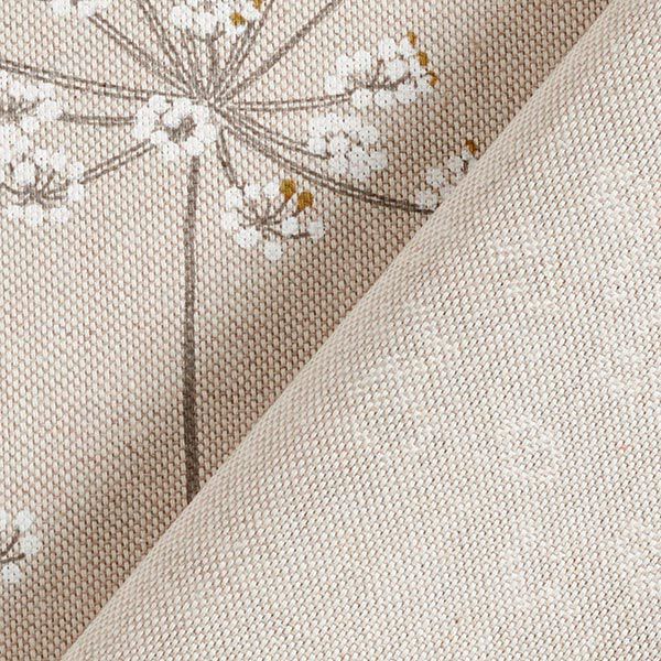 Tissu de décoration Semi-panama griffe d'ours – nature/blanc,  image number 5