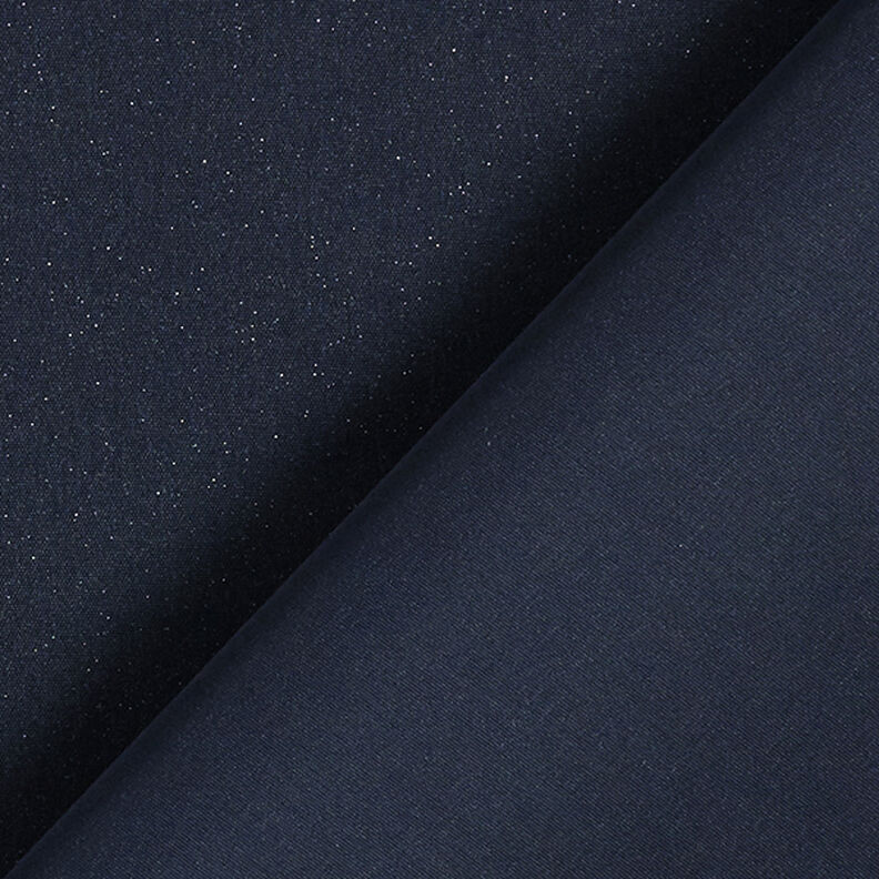 Tissu pour veste de pluie paillettes – bleu marine,  image number 4
