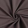 French Terry léger uni – marron noir,  thumbnail number 1