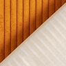 Tissu de revêtement velours côtelé doux – jaune curry,  thumbnail number 4