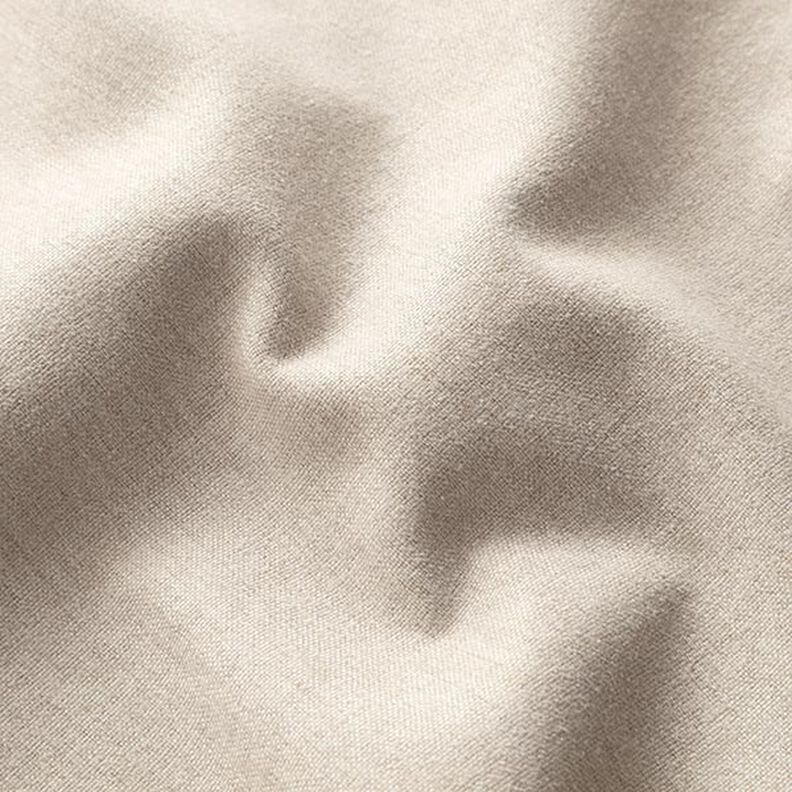 Tissu d’ameublement fin en mélange – sable,  image number 2