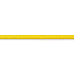 Cordelette en caoutchouc [Ø 3 mm] – jaune soleil, 