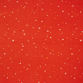GOTS Jersey coton Terrazzo | Tula – terre cuite/orange, 