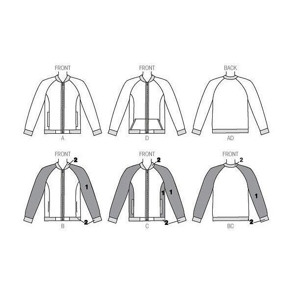 Vestes, McCalls 7100 | 32 - 50, image number 8