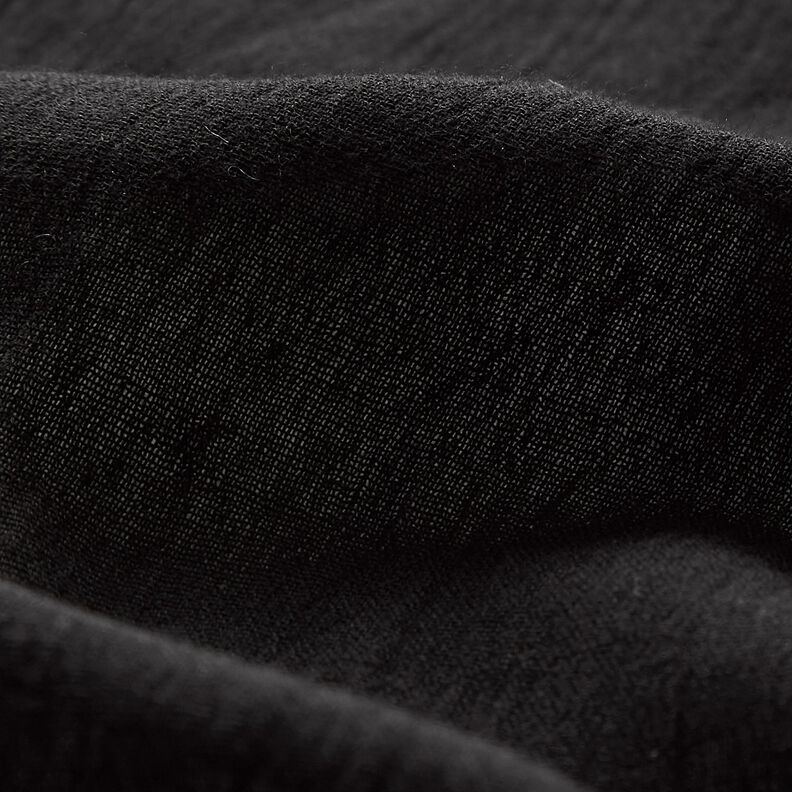 Tissu crêpe Coton – noir,  image number 5