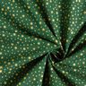 Tissu en coton Cretonne Ciel étoilé de Noël petit – vert foncé/or,  thumbnail number 4
