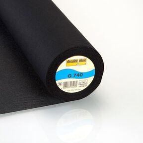 G 740 Entoilage tissé polyvalent thermocollant | Vlieseline – noir, 