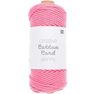 Fil macramé Creative Cotton Cord Skinny [3mm] | Rico Design - rose vif, 