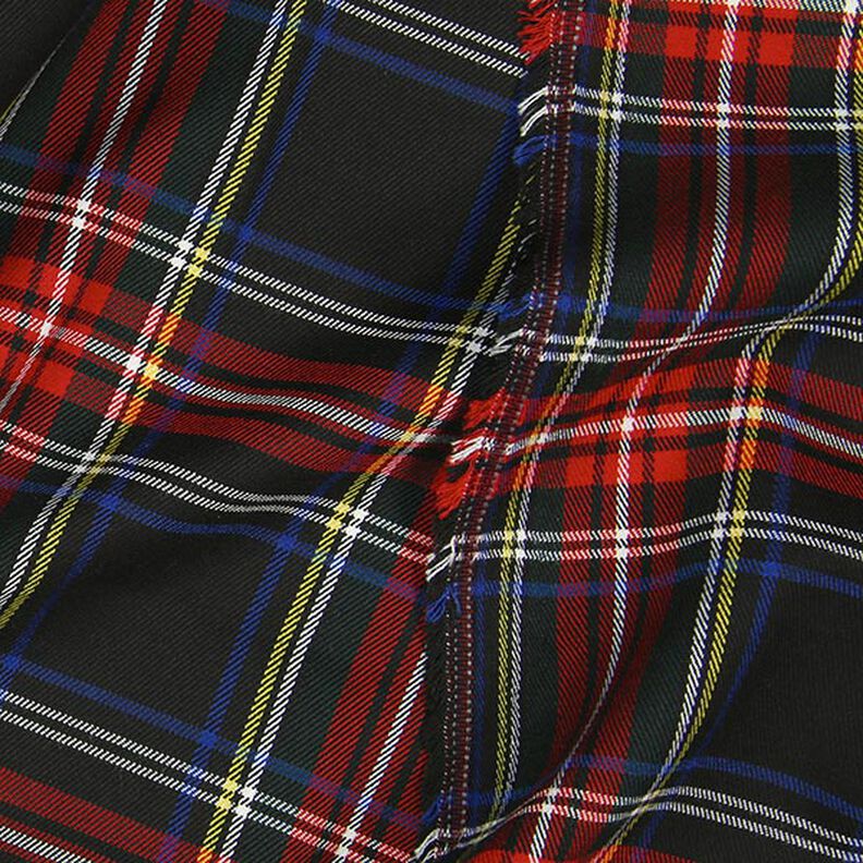 Tartan grands carreaux – noir,  image number 4