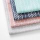 Tissu de décoration Semi-panama Motif de flèches – gris bleu,  thumbnail number 3
