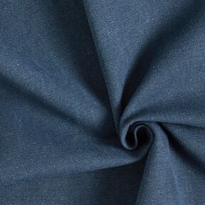Tissu de décoration Canvas ciré – bleu marine,  Tissu de décoration Canvas ciré – bleu marine,