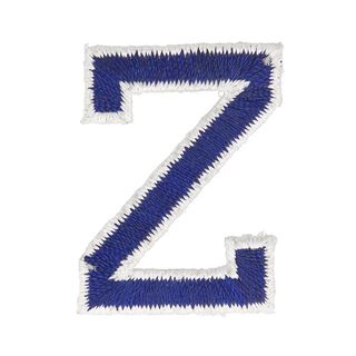 Application lettre Z [ Hauteur : 4,6 cm ] – bleu marine, 