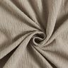Tissu double gaze de coton dobby – beige,  thumbnail number 3