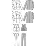 Costume pour homme + veste / redingote, Burda 6871,  thumbnail number 4