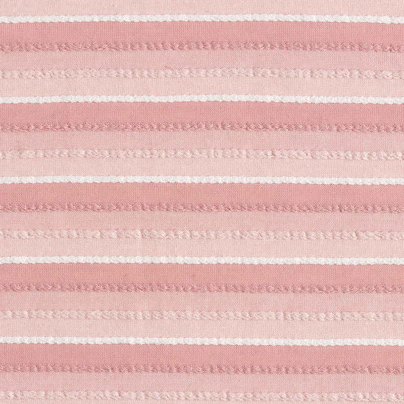 Cordelette en tricot fin – rose/blanc,  image number 1