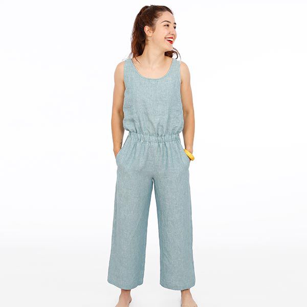 FRAU LEYLA - Combinaison avec patte de boutonnage dans le dos, Studio Schnittreif | XS - XXL, image number 8