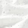 Tissu en coton Décor de broderie ajourée – blanc,  thumbnail number 2