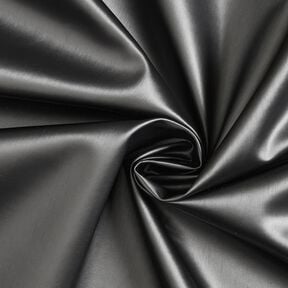 Tissu de revêtement Imitation cuir chatoyant – gris pierre, 