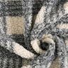 Tricot bouclé à carreaux – écru/gris,  thumbnail number 3