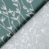 Popeline coton Vrilles de feuilles – sapin bleu,  thumbnail number 4