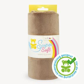 Peluche SuperSoft SHORTY [ 1 x 0,75 m | 1,5 mm ] - marron moyen | Kullaloo, 