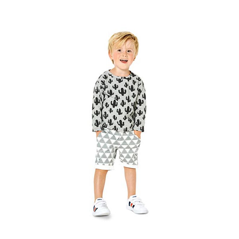 T-shirt enfant, Burda 9322 | 98 - 128,  image number 4