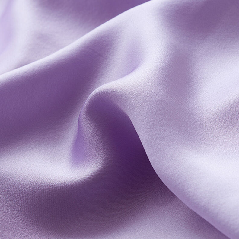 Satin de soie – lilas pastel,  image number 5