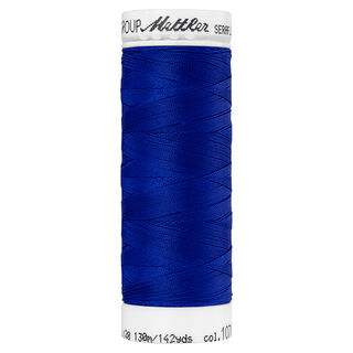 Fil à coudre Seraflex pour coutures élastiques (1078) | 130 m | Mettler – bleu roi, 