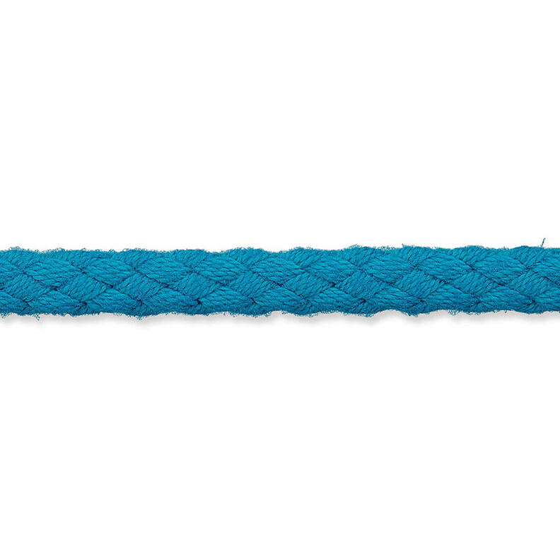 Cordon en coton [Ø 5 mm] – pétrole légère,  image number 1