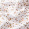 Tissu double gaze de coton Fleurs abstraites – blanc,  thumbnail number 2