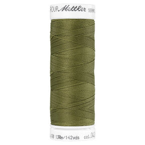 Fil à coudre Seraflex pour coutures élastiques (0420) | 130 m | Mettler – olive, 