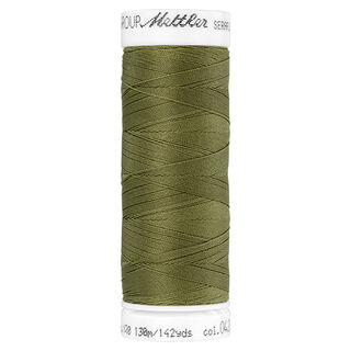 Fil à coudre Seraflex pour coutures élastiques (0420) | 130 m | Mettler – olive, 