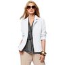 Bi-Stretch Gabardine – blanc,  thumbnail number 6