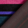 Velours stretch Larges rayures – noir,  thumbnail number 4