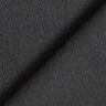 Tissu pour manteau en laine mélangée, uni – noir,  thumbnail number 3