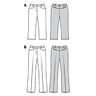 Pantalon | Pantalon 7/8, Burda 6432 | 34 - 46,  thumbnail number 4