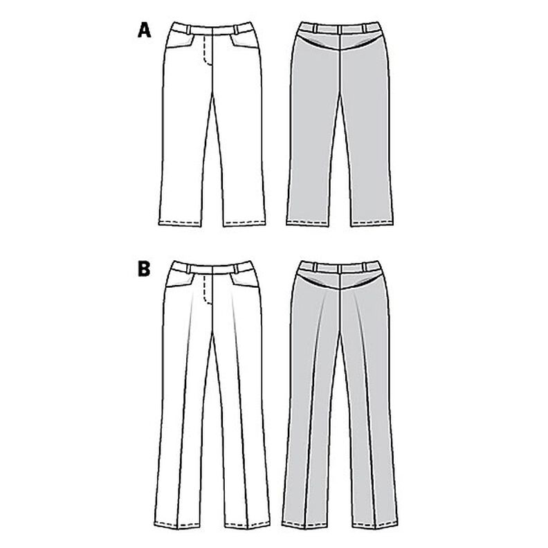 Pantalon | Pantalon 7/8, Burda 6432 | 34 - 46, image number 4