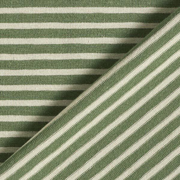 Jersey de coton Fines rayures – roseau/pin,  image number 4