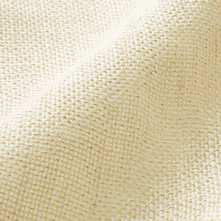 Tissu de décoration Jute Lurex 150 cm – ivoire/or, 