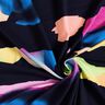 Jersey viscose Aurores boréales – bleu nuit,  thumbnail number 3