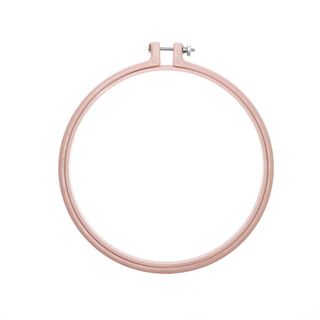 Anneau de broderie [ Ø 17,8 cm ] | Rico Design – rosé, 