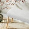 Tissu de décoration Jacquard losanges décoratifs 275 cm – blanc,  thumbnail number 6