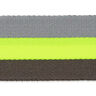 Sangle de sac fluo [ 40 mm ] – jaune fluo/gris,  thumbnail number 4