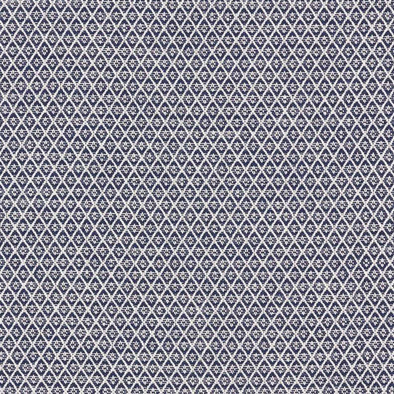 Tissu d’ameublement Jacquard Minirute – bleu,  image number 1