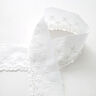 Feston de dentelle à fleurs [65 mm] – blanc,  thumbnail number 1