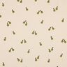 GOTS Jersey coton Poires | Poppy Fabrics – beige clair/olive clair,  thumbnail number 1