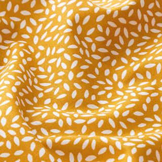 Tissu en coton Cretonne petites taches – jaune soleil, 
