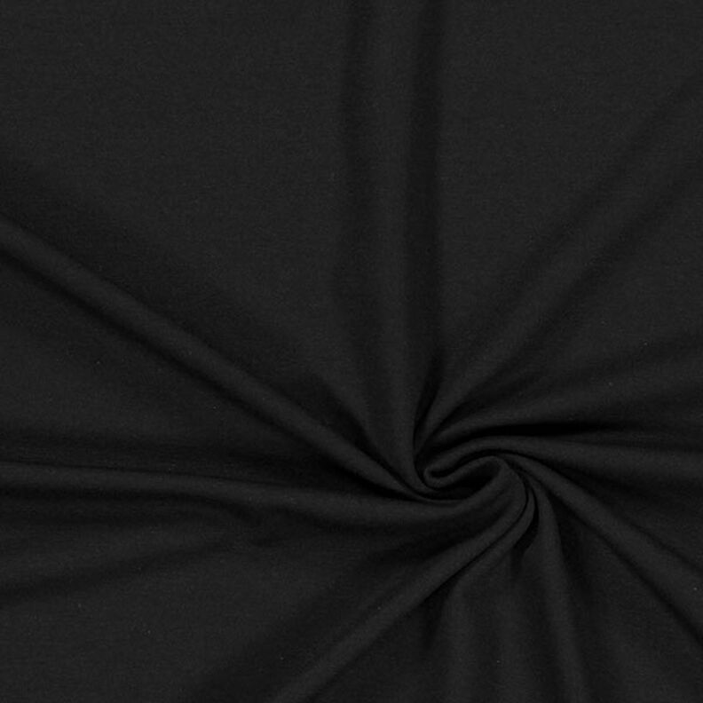Jersey viscose Médium – noir,  image number 1