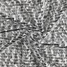 Tissu tricoté effet fil – noir/blanc,  thumbnail number 5
